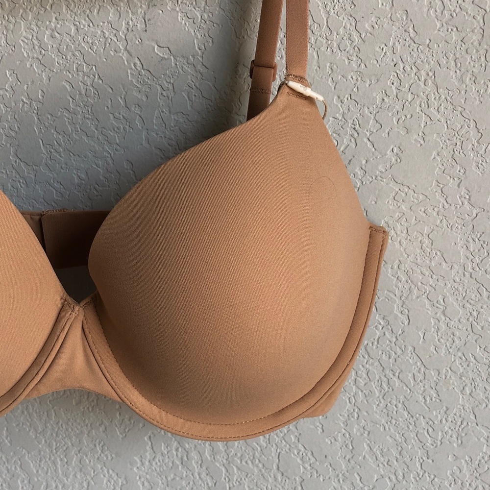 New Skims Fits Everybody T Shirt Bra Convertible Ochre Tan 32DD - Picture 3 of 7